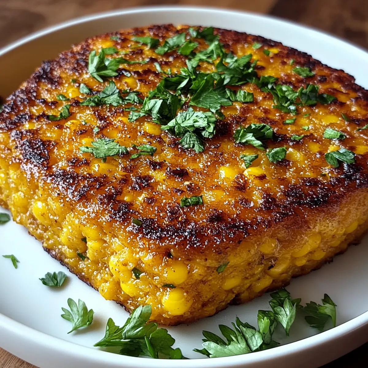 Golden Honey-Glazed Corn Casserole