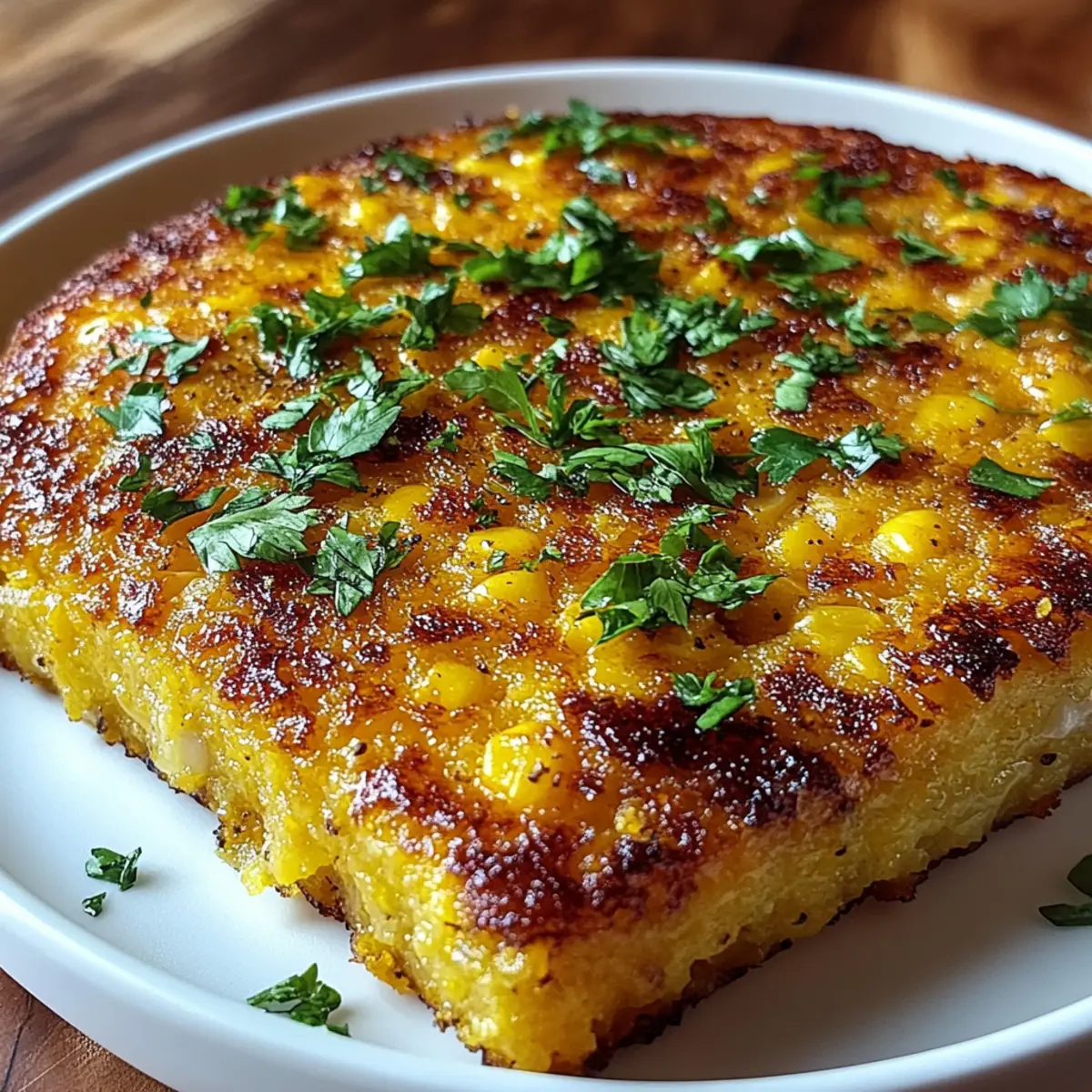 Golden Honey-Glazed Corn Casserole