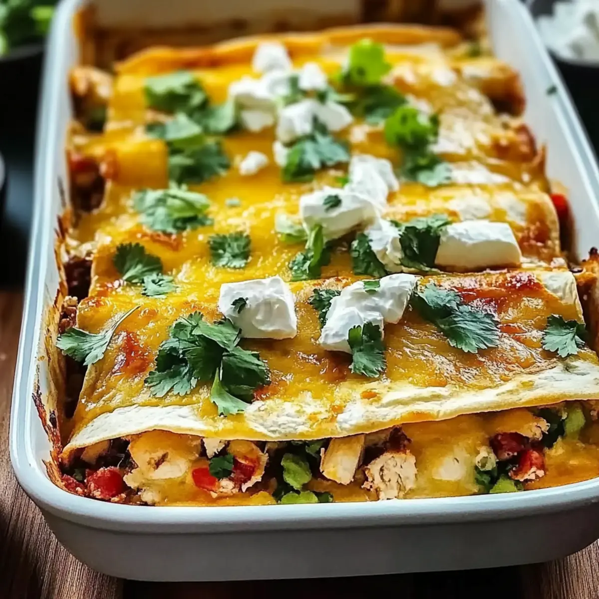 Green Enchiladas