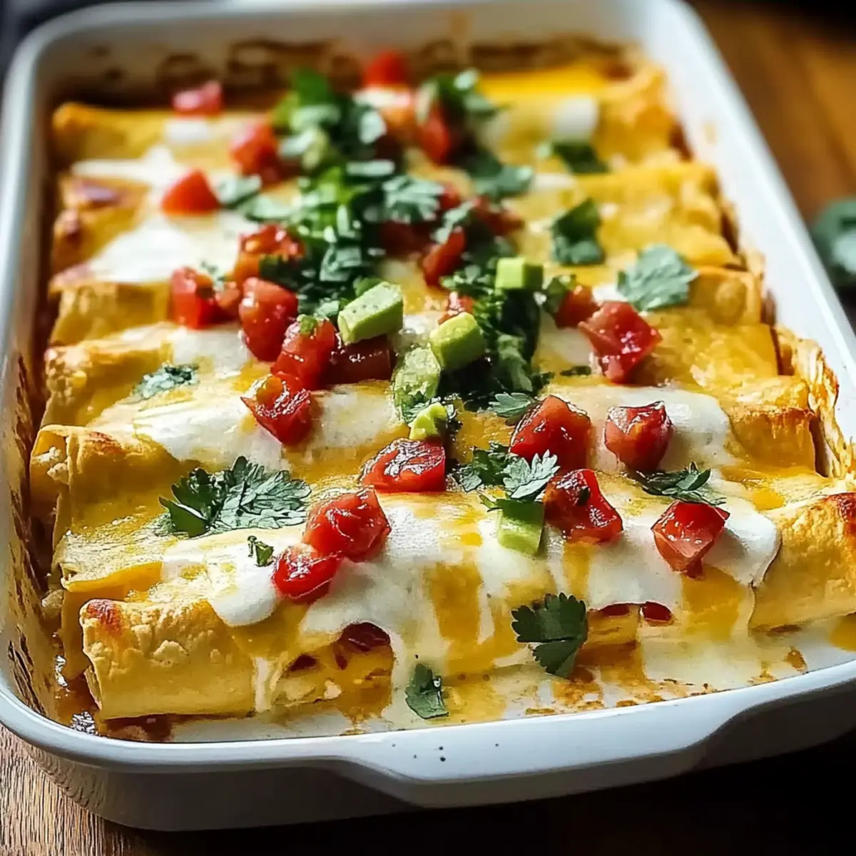 Green Enchiladas
