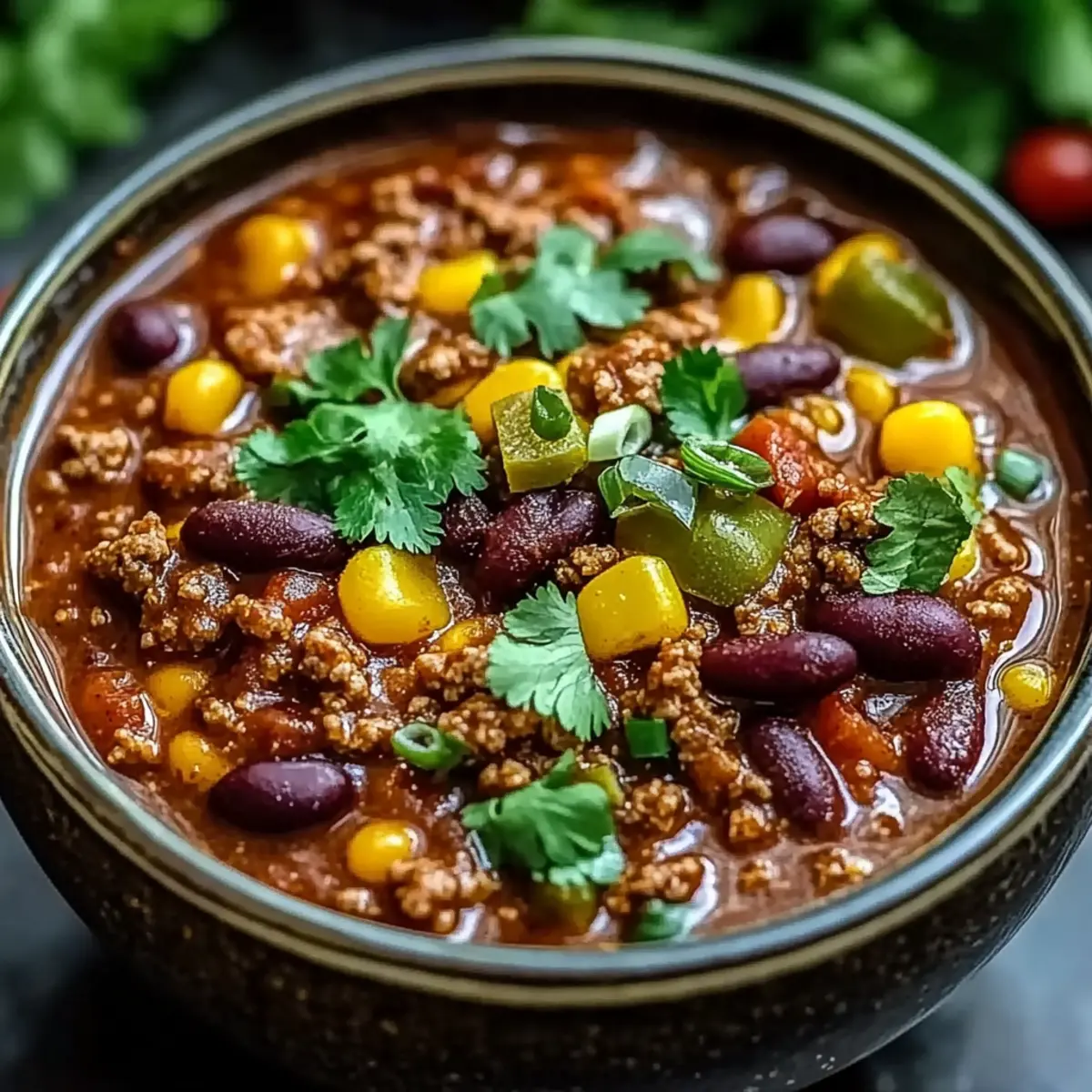 Ground Beef Stovetop Chili