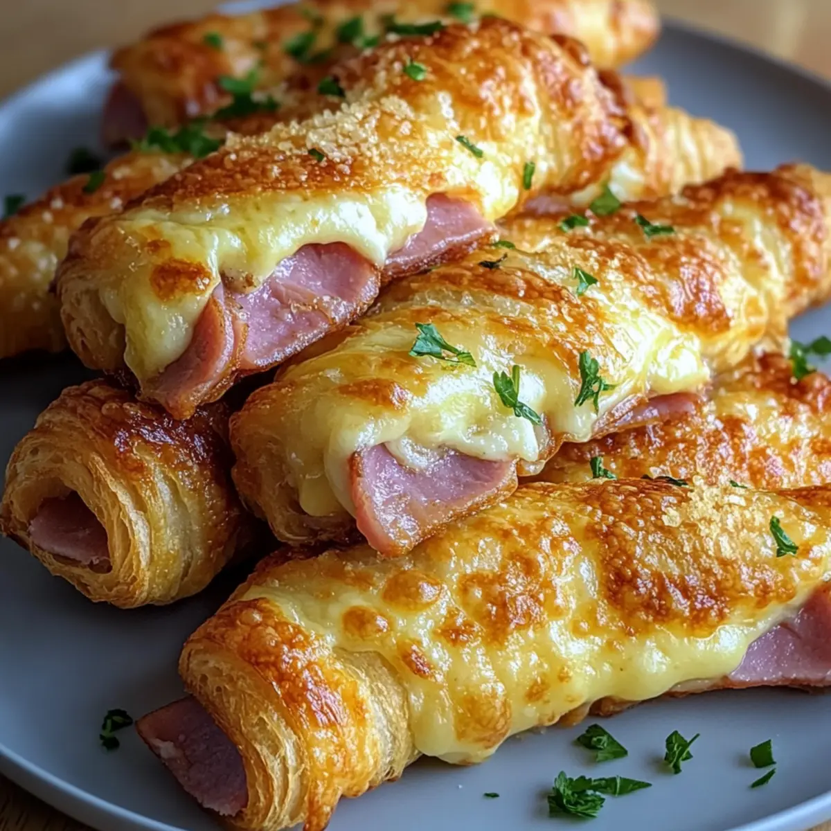 Ham and Cheese Sticks