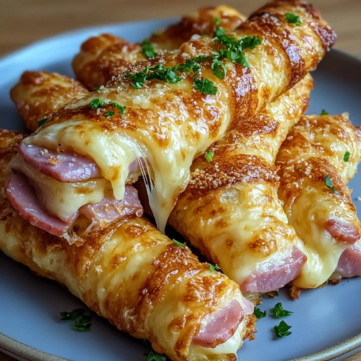 Ham and Cheese Sticks