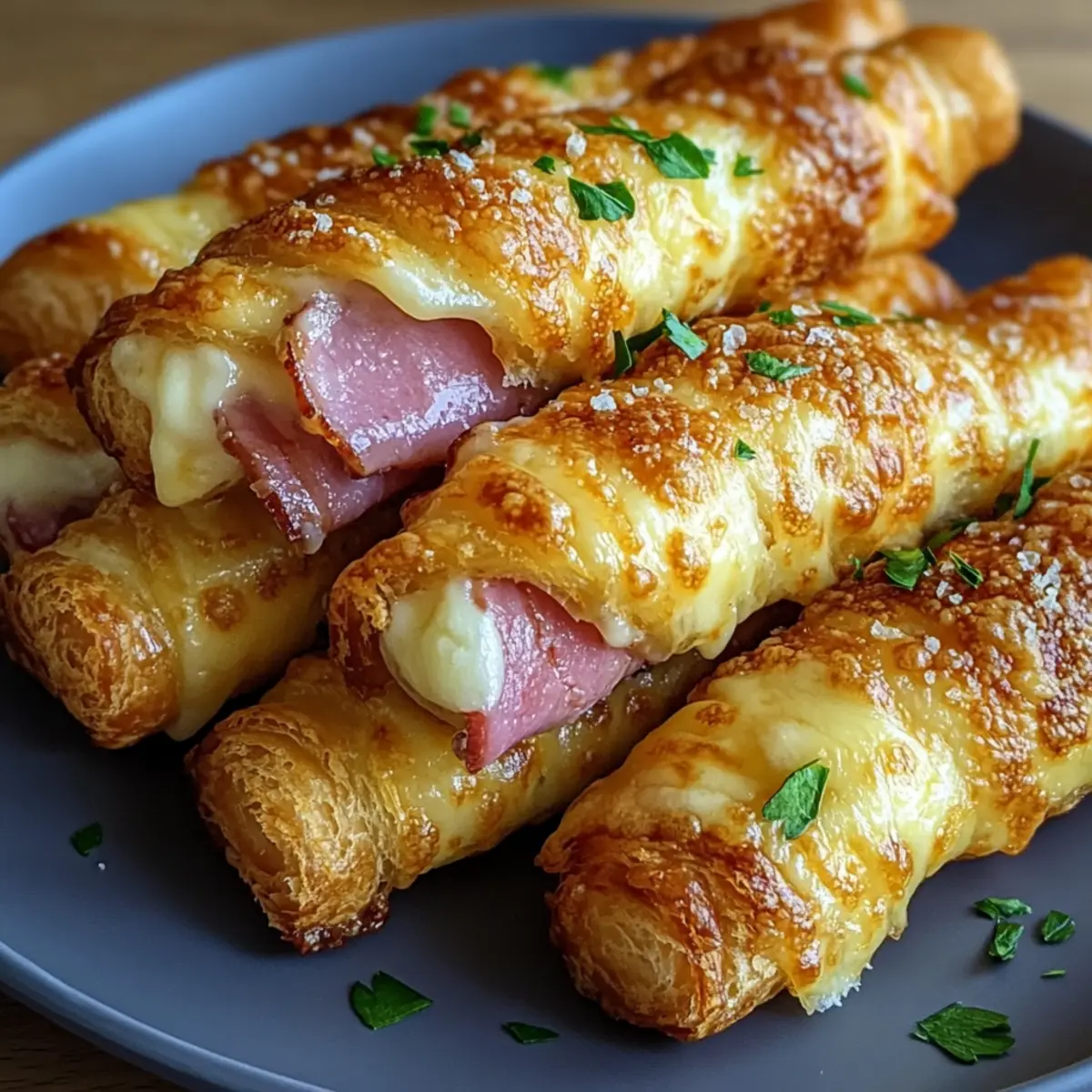 Ham and Cheese Sticks