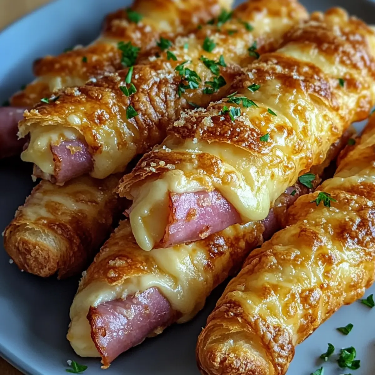 Ham and Cheese Sticks