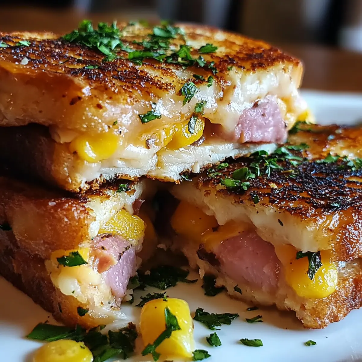 Hawaiian Roll Grilled Cheese