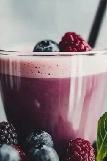 High Protein Berries Smoothie