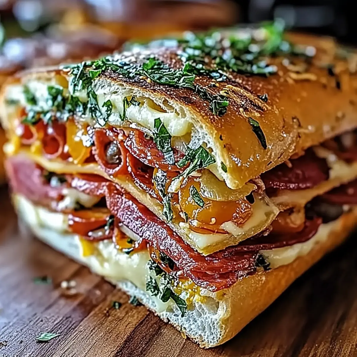 Italian Muffuletta Sandwich