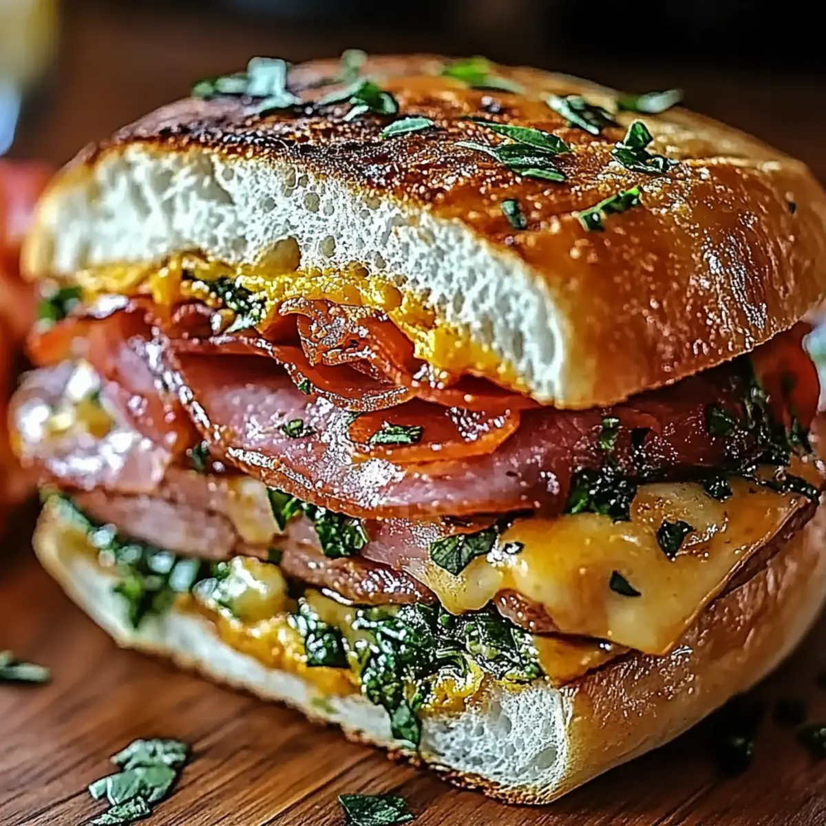 Italian Muffuletta Sandwich
