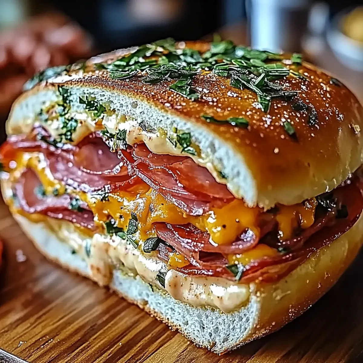 Italian Muffuletta Sandwich