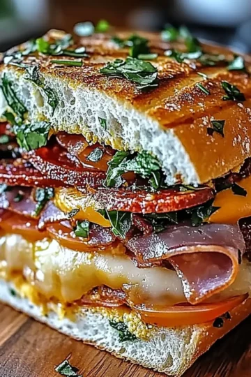 Italian Muffuletta Sandwich