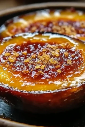 Japanese Sweet Potato Crème Brûlée