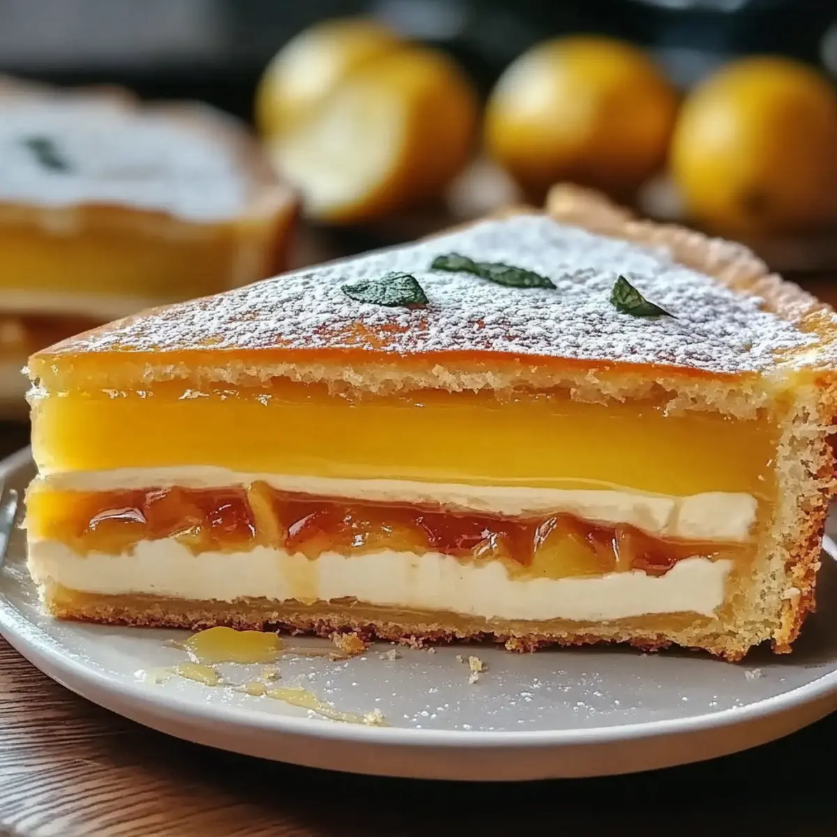 Lemon Custard Cake
