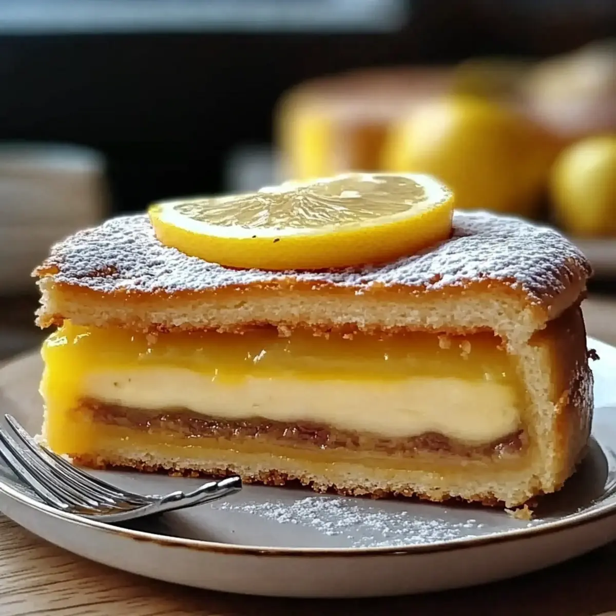 Lemon Custard Cake