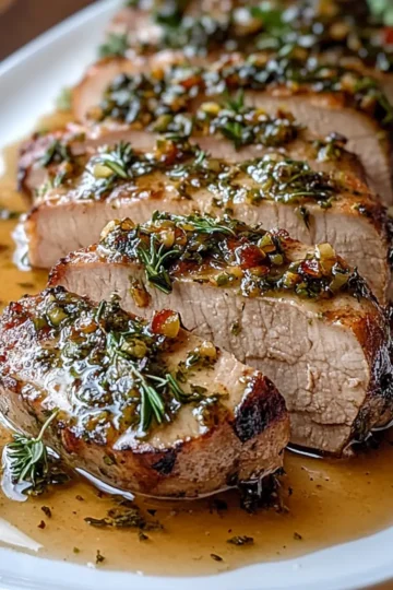 Maple Dijon Pork Tenderloin