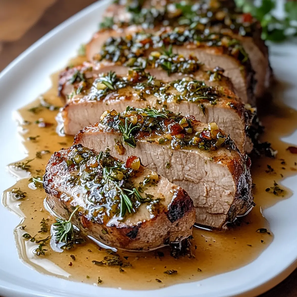 Maple Dijon Pork Tenderloin