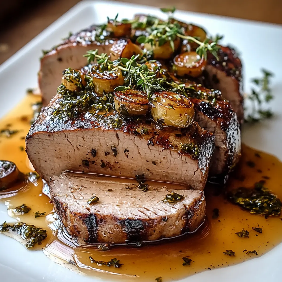Maple Dijon Pork Tenderloin