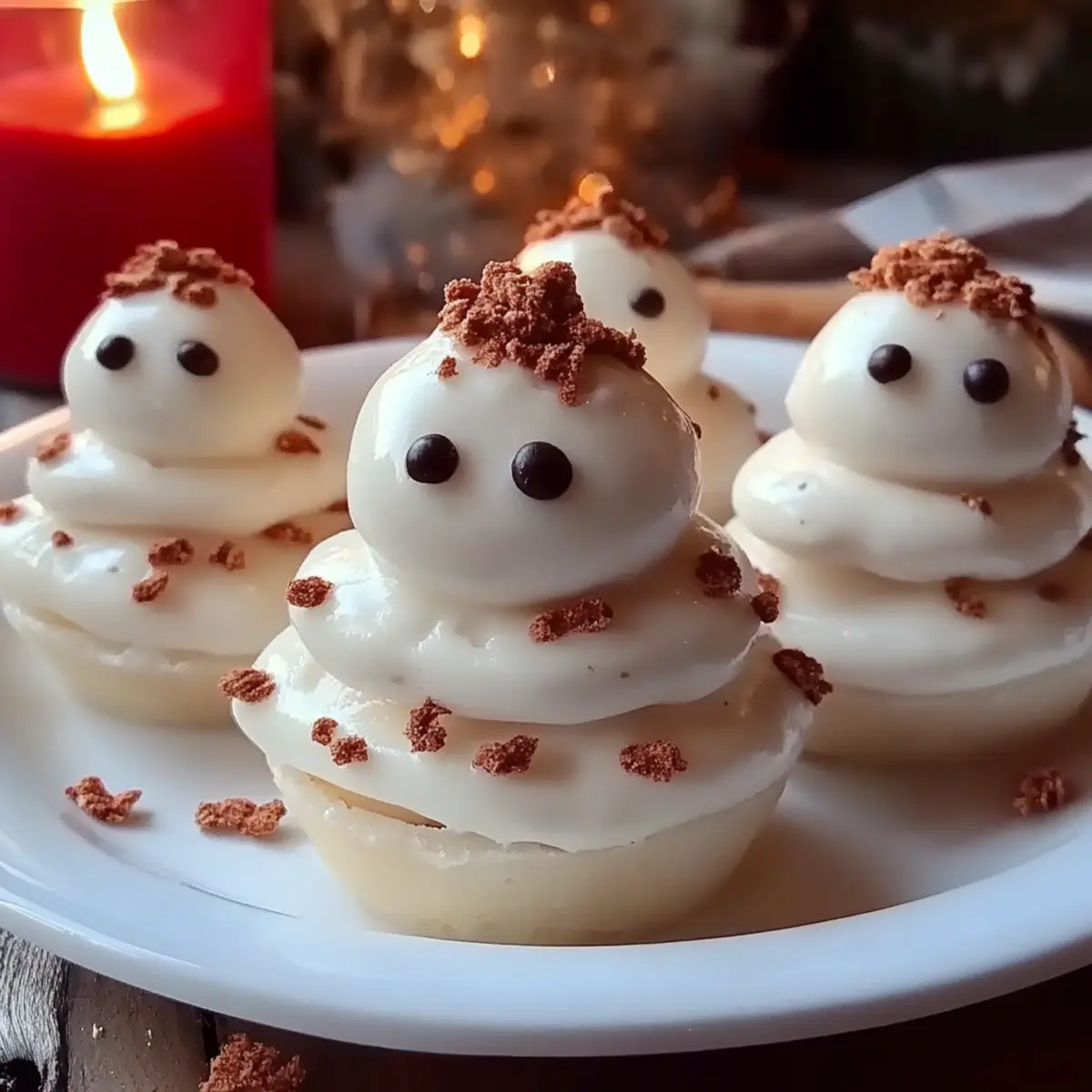 Meringue Snowmen Cookies