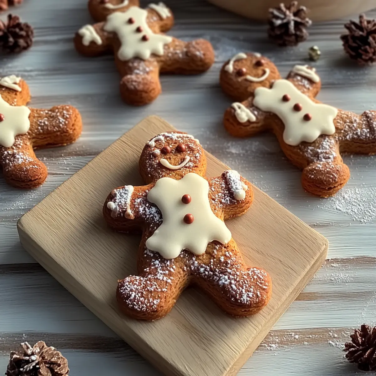Nutella Gingerbread Men