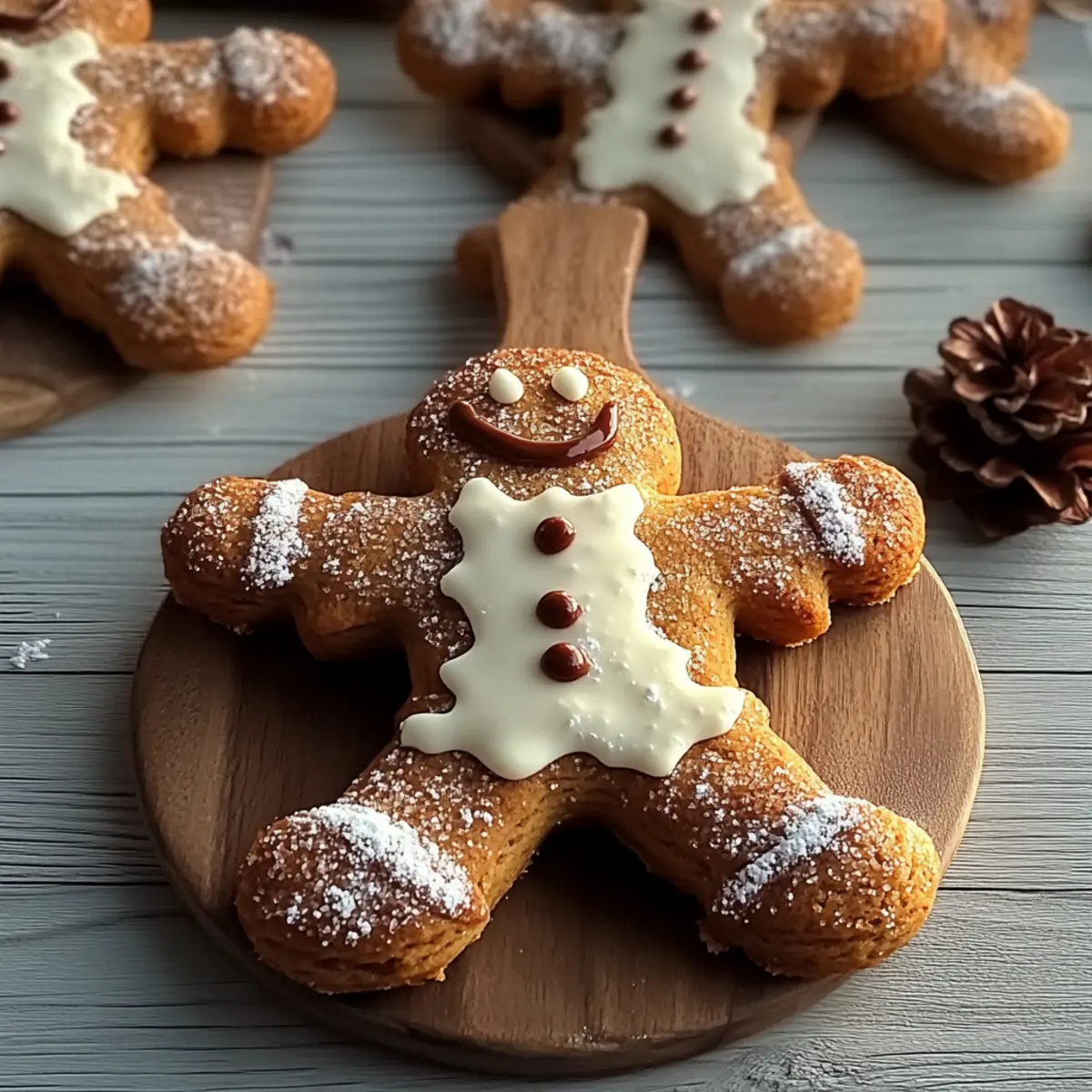 Nutella Gingerbread Men