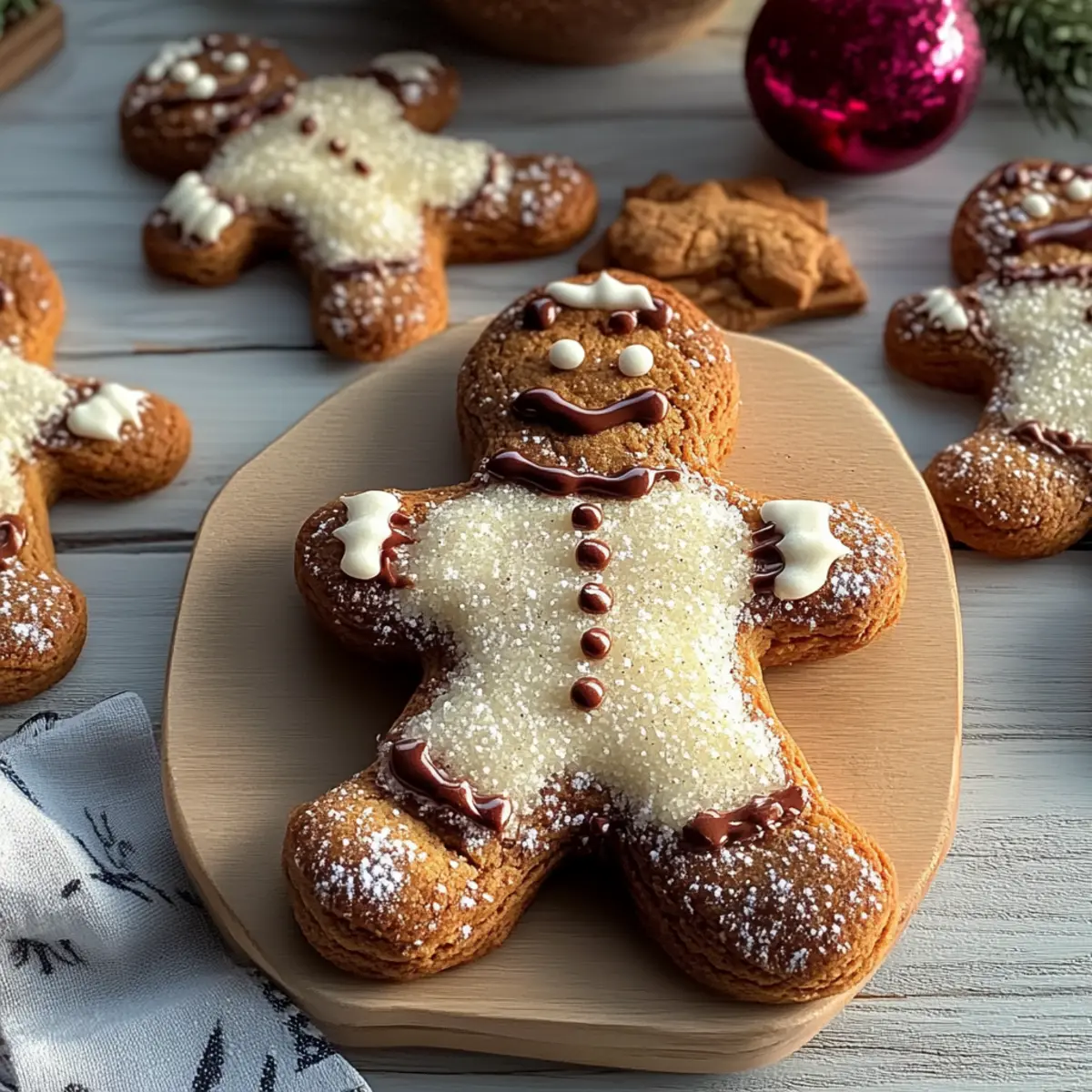 Nutella Gingerbread Men