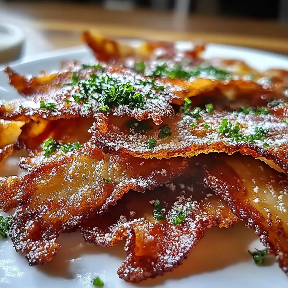 Parmesan Candied Bacon Crackers