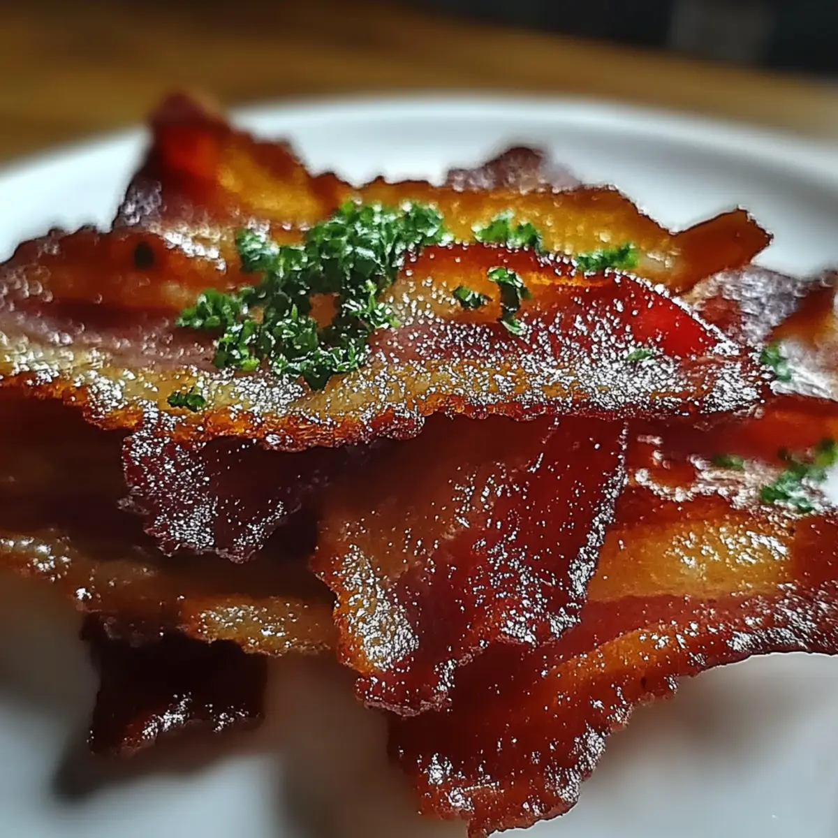 Parmesan Candied Bacon Crackers