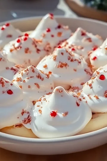 Peppermint Meringues
