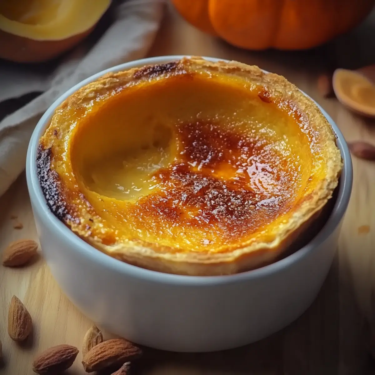 Pumpkin Crème Brûlée