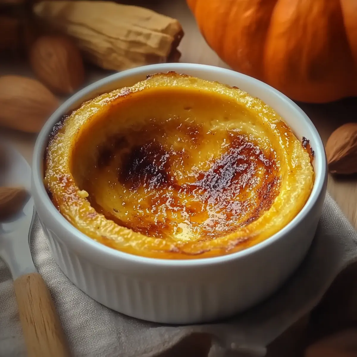 Pumpkin Crème Brûlée