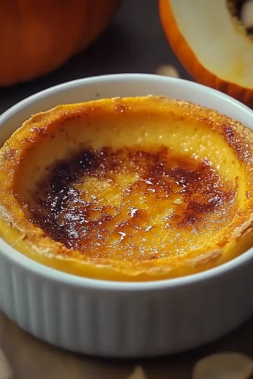 Pumpkin Crème Brûlée