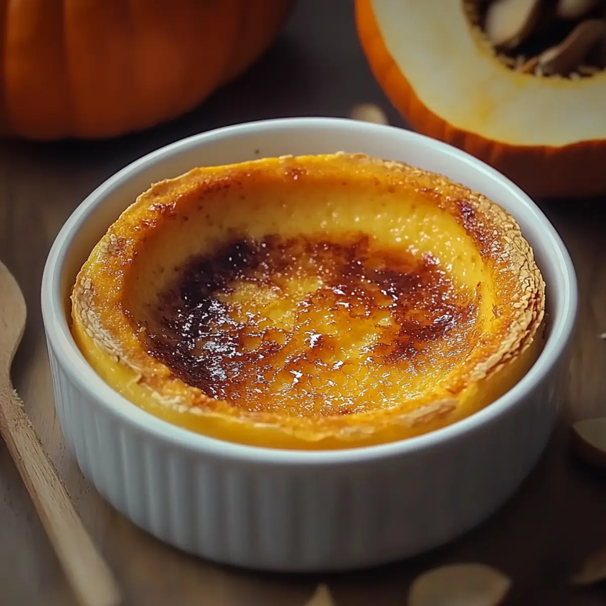 Pumpkin Crème Brûlée