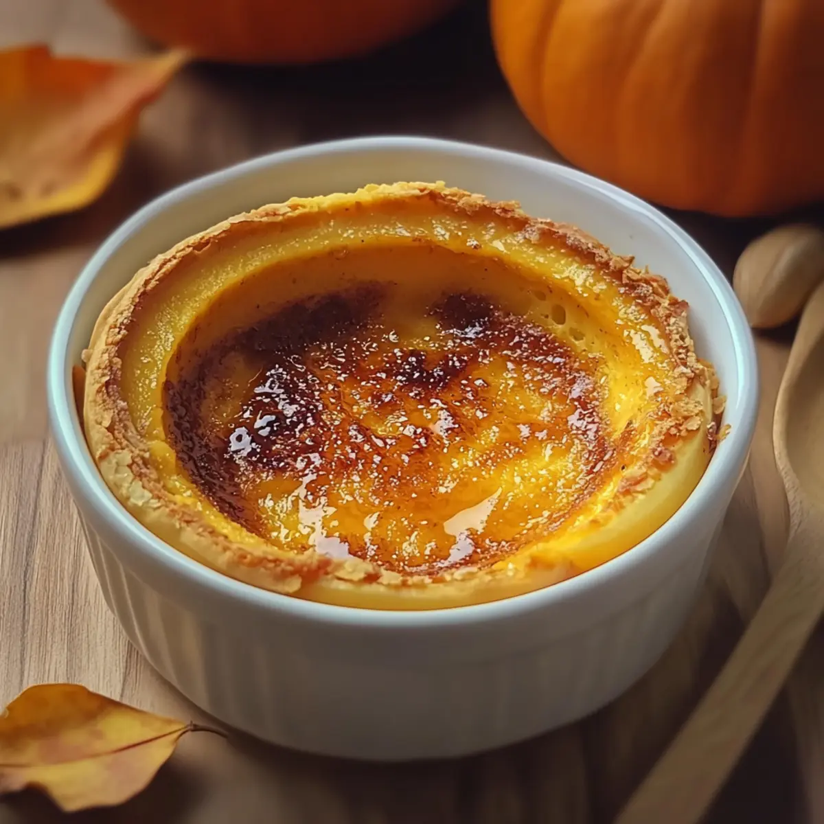 Pumpkin Crème Brûlée