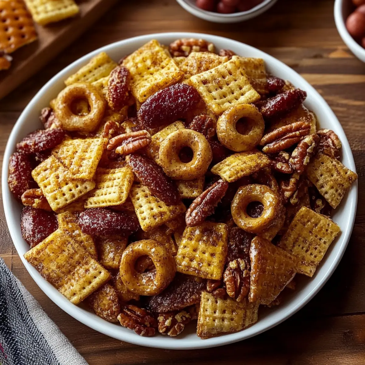 Pumpkin Spice Chex Mix