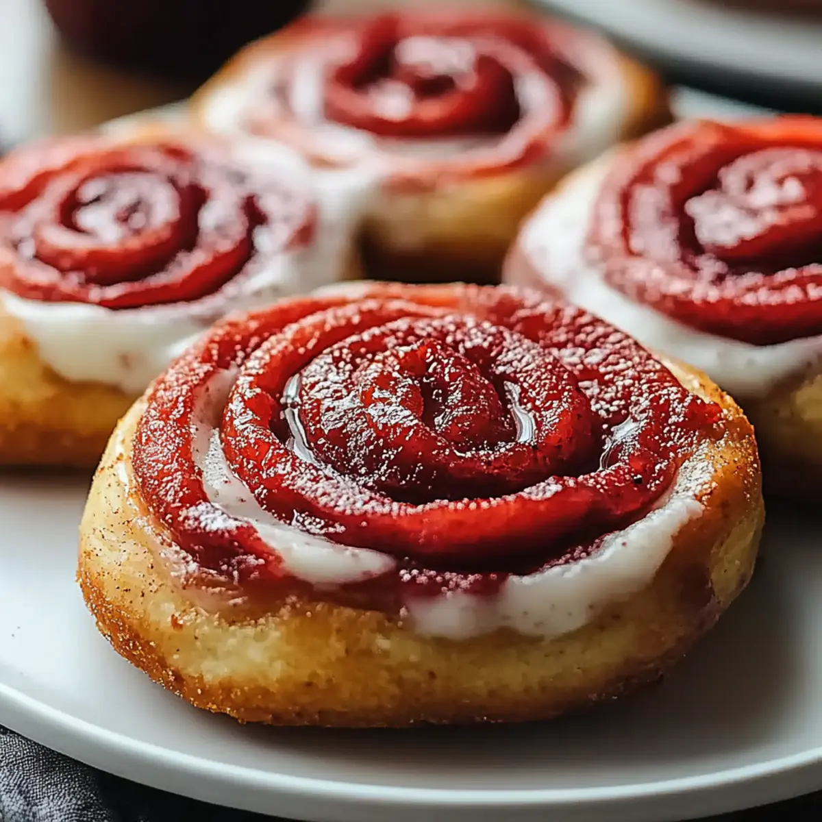 Red Velvet Cinnamon Rolls