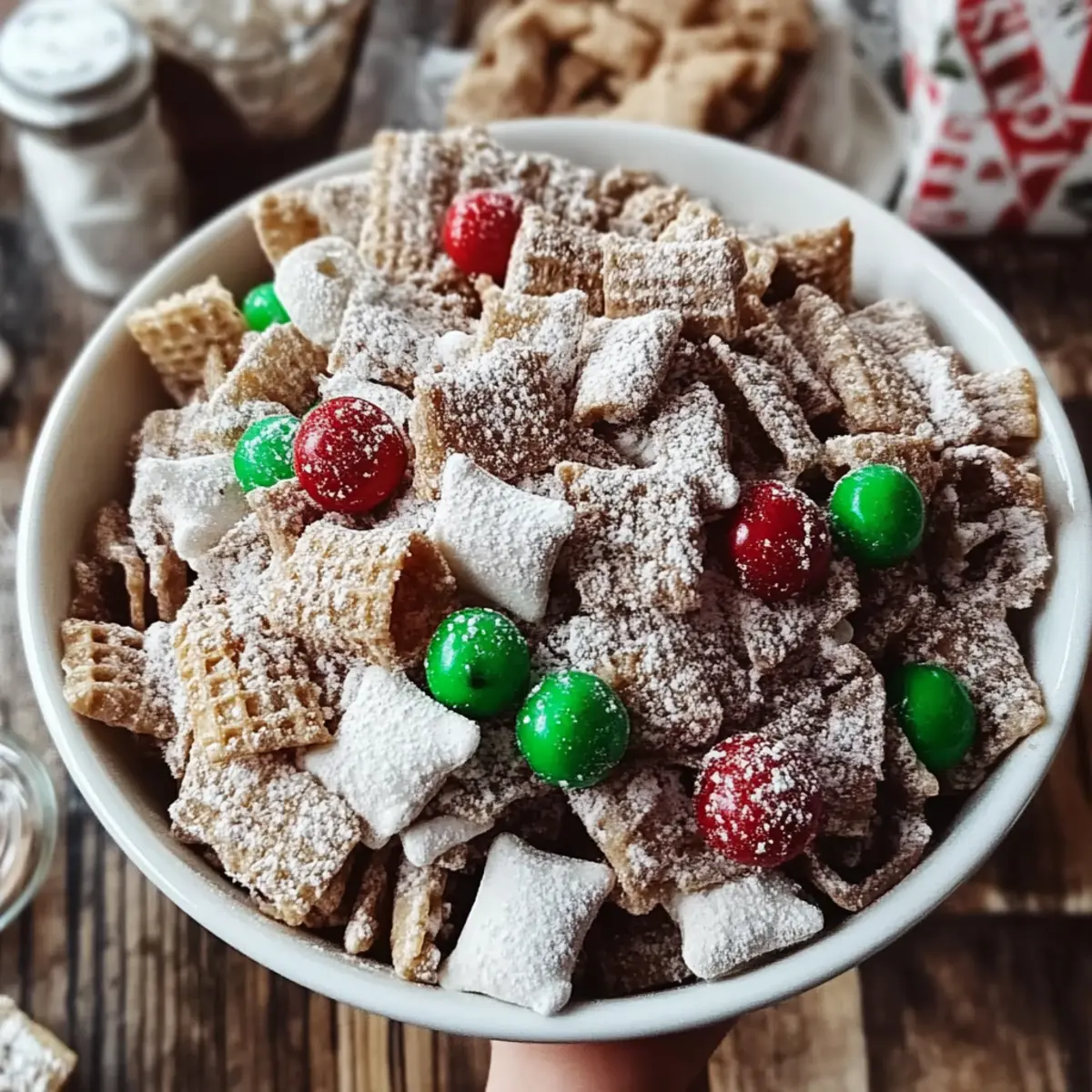 Reindeer Food Christmas Puppy Chow