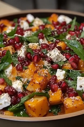 Roasted Sweet Potato and Baby Kale Salad