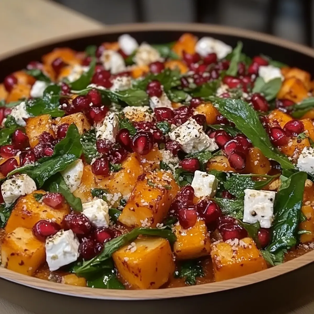 Roasted Sweet Potato and Baby Kale Salad