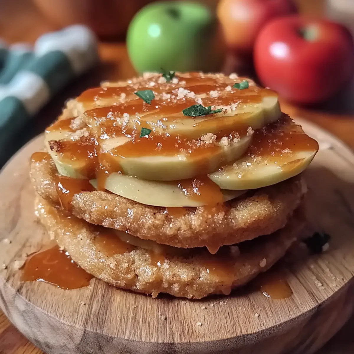 Salted Caramel Apple Pie Cookies
