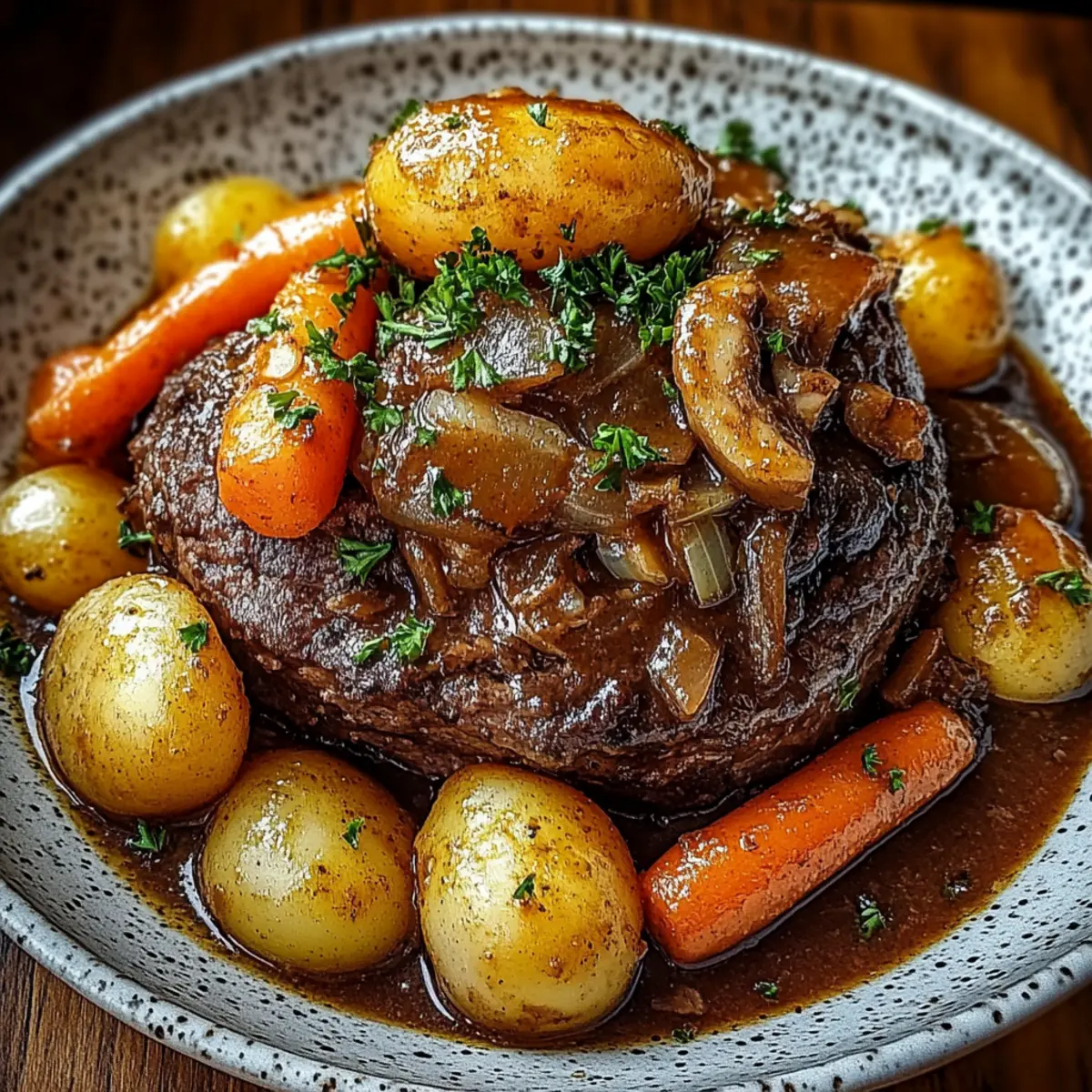 Savory French Onion Pot Roast