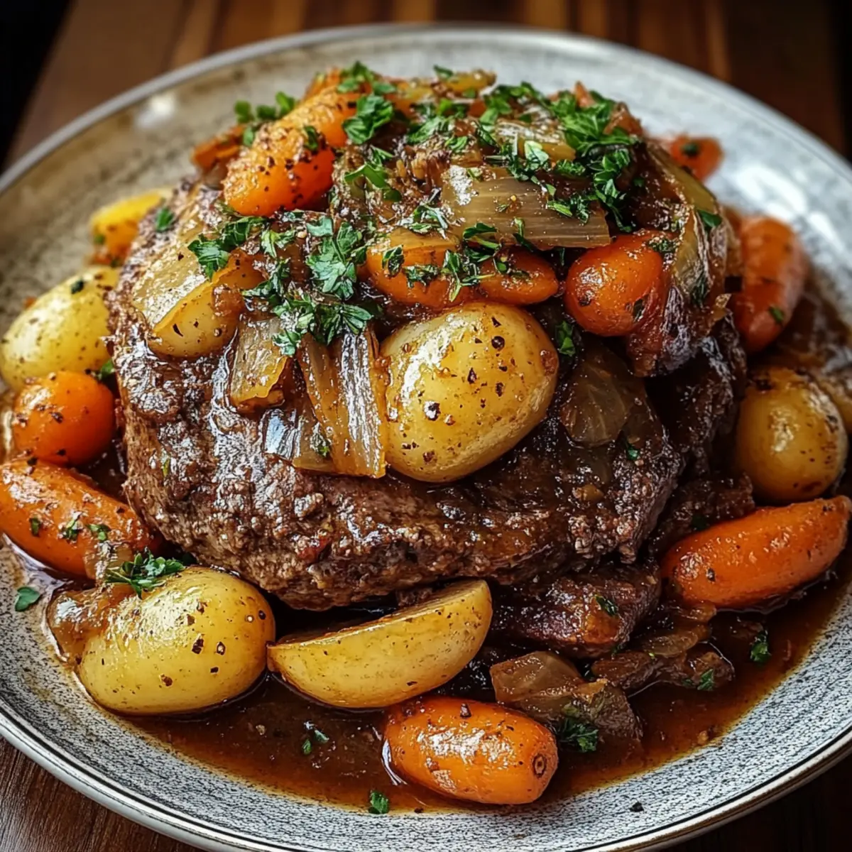 Savory French Onion Pot Roast