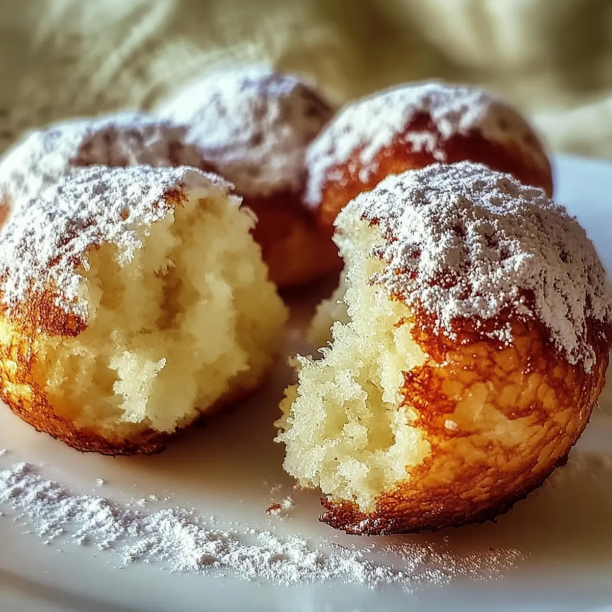 Soft Ricotta Almond Pillows