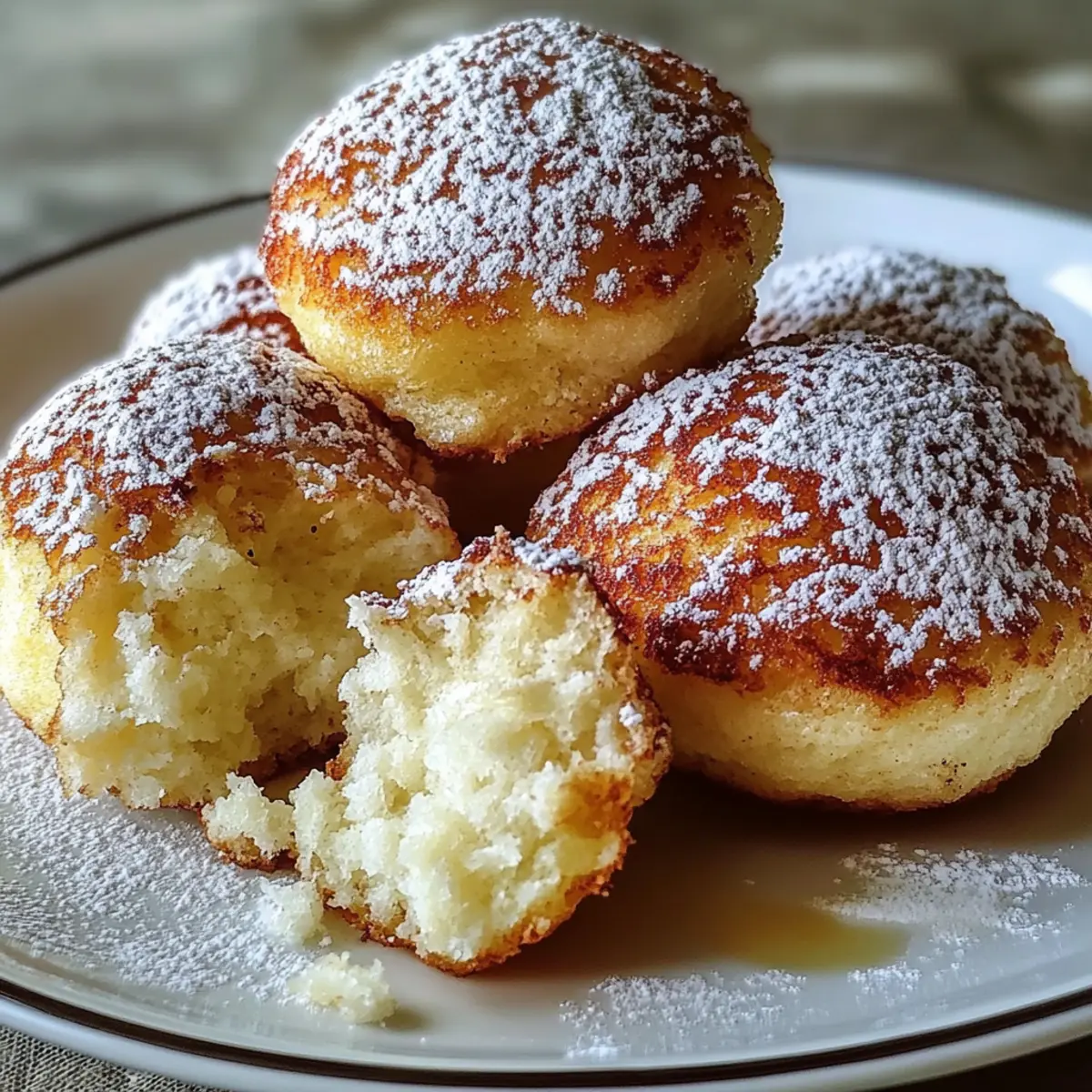 Soft Ricotta Almond Pillows