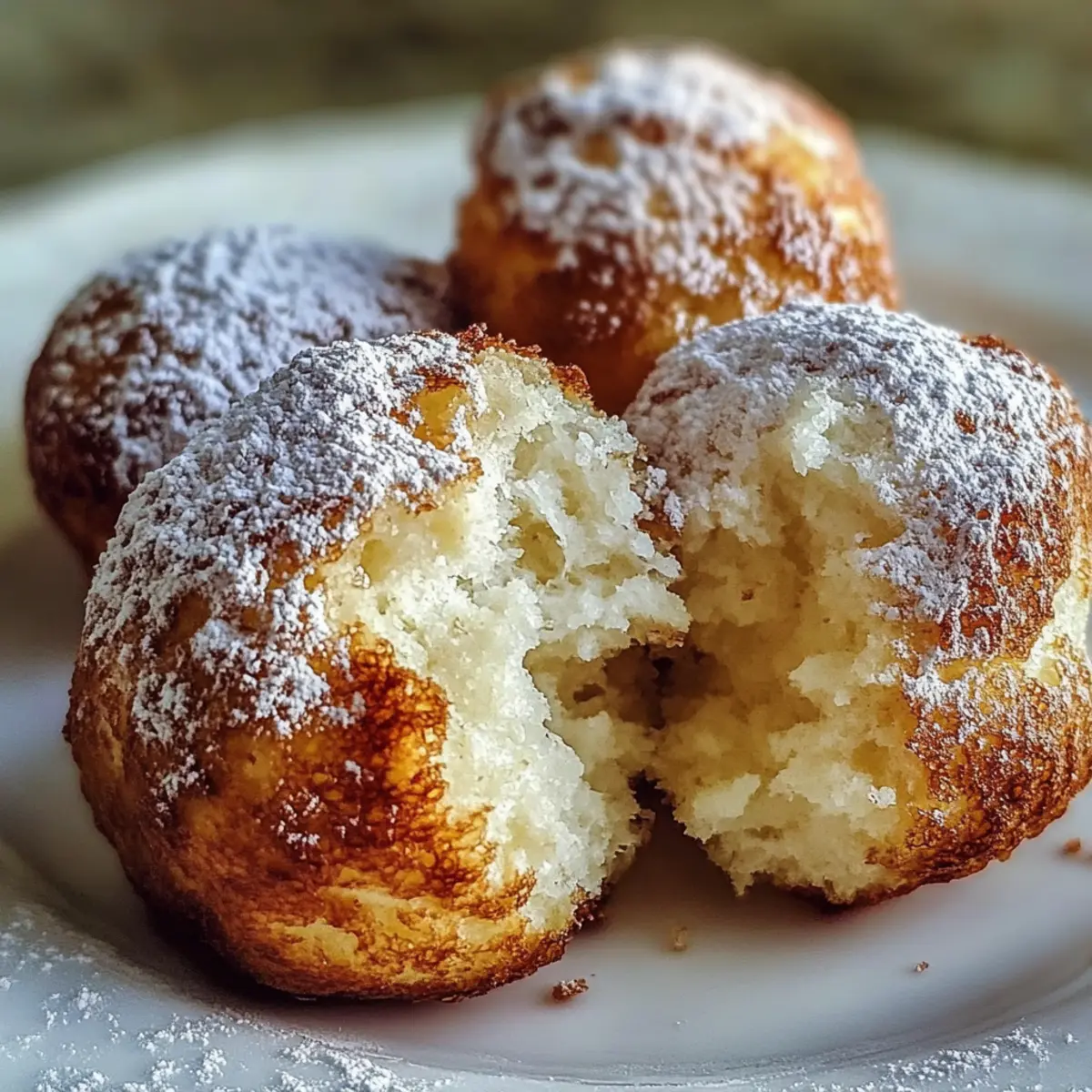 Soft Ricotta Almond Pillows
