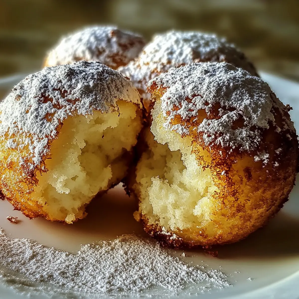 Soft Ricotta Almond Pillows