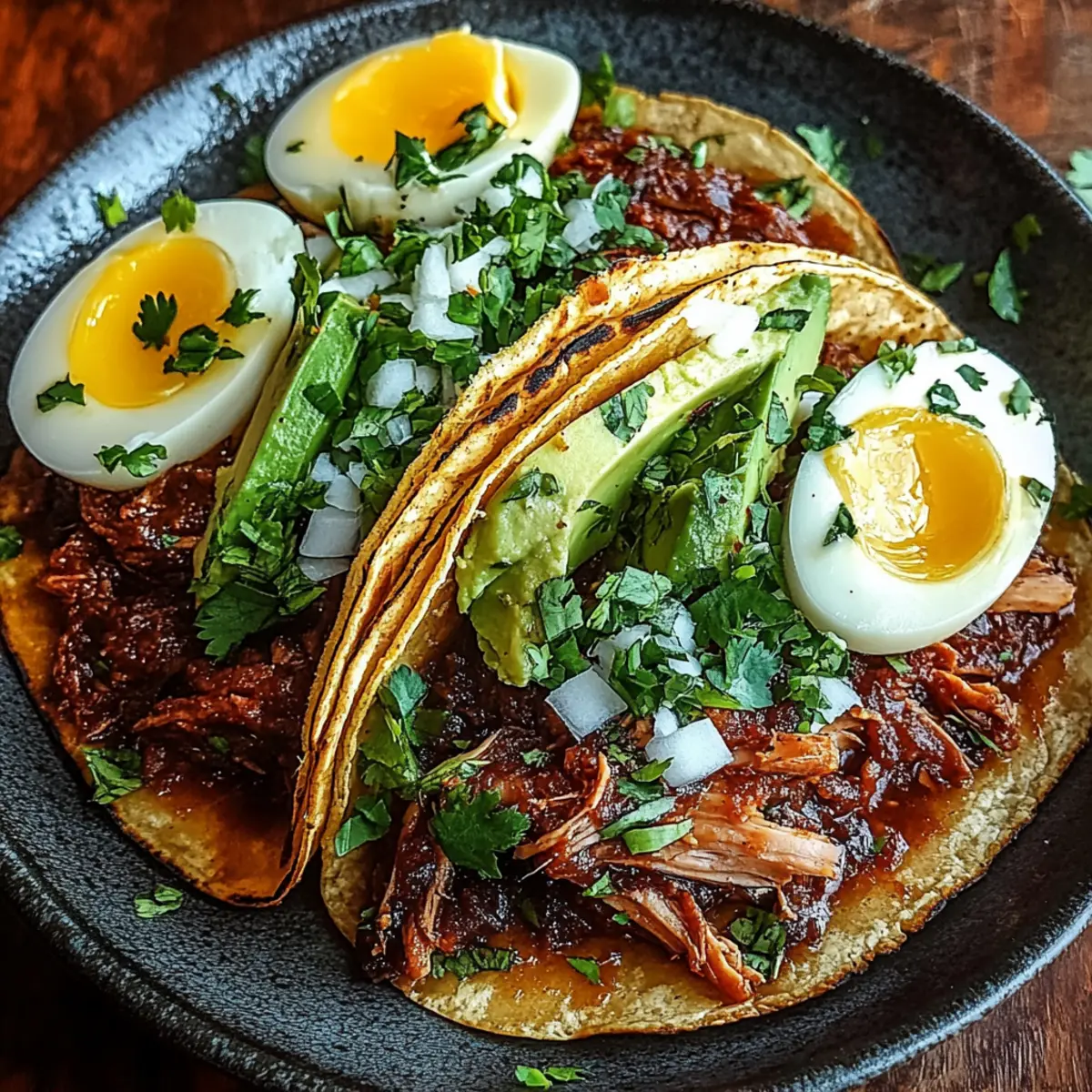 Spicy Slow-Cooked Mexican Birria Tacos
