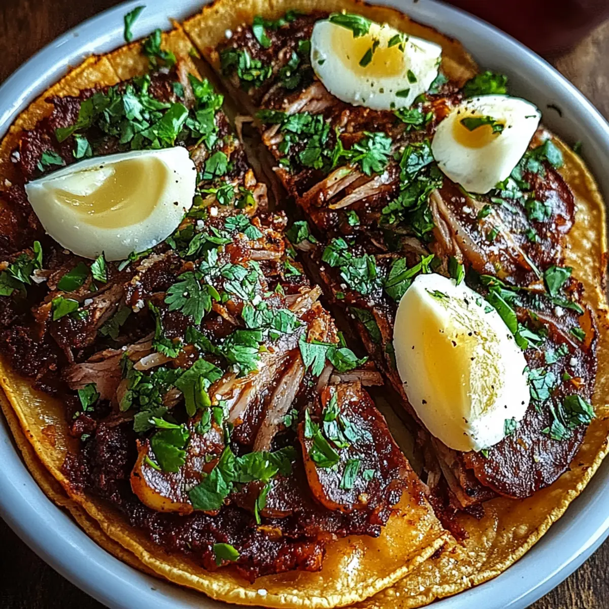 Spicy Slow-Cooked Mexican Birria Tacos
