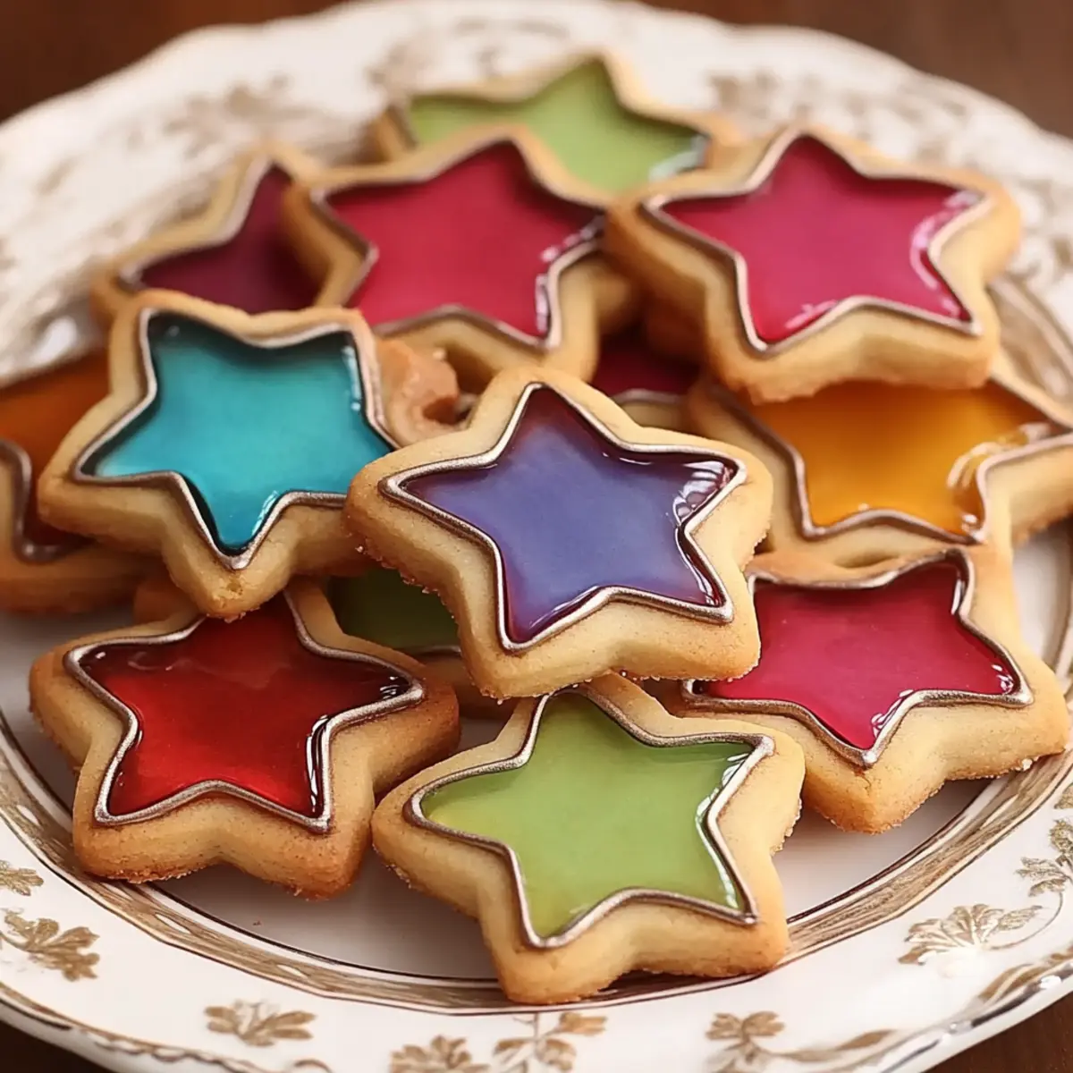 Stained Glass Cookies