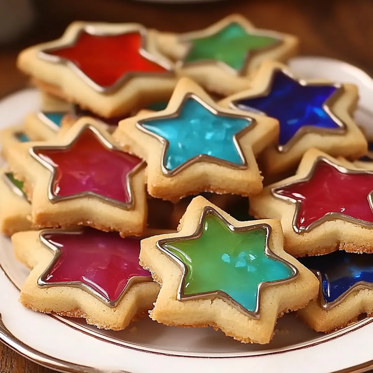 Stained Glass Cookies