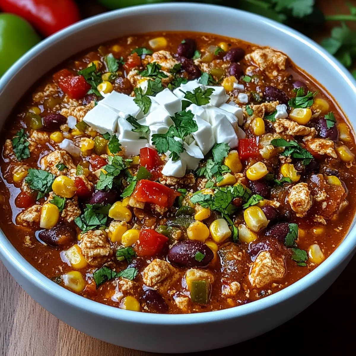 Street Corn Chicken Chili